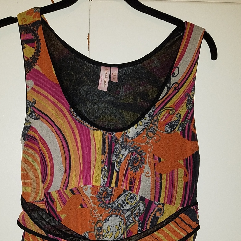 Anthropologie Sweet Pea Brand sleeveless Top xl